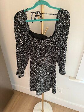 Topshop Abstract Mini Dress
